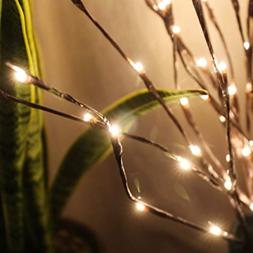 Lxcom LED Battery Operated Branch Lights for Decor