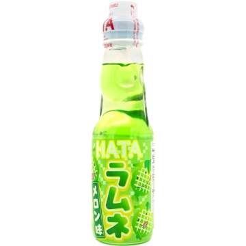 Ramune Japanese Soda, Variety Pack (8 Flavors)