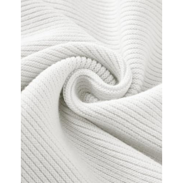 ZESICA Women's Crew Neck Lantern Sleeve Sweater