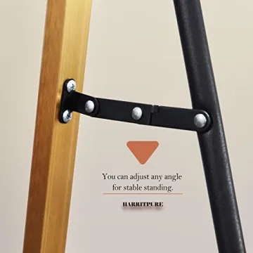 HARRITPURE Full Length Mirror with Aluminum Frame - 65"x22"