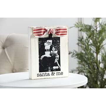 Mud Pie Christmas Santa & Me Frame for Cherished Memories