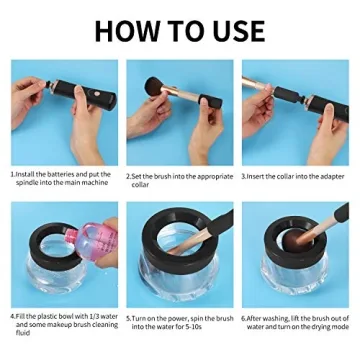 Senbowe Electric Makeup Brush Cleaner & Dryer Machine