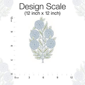 Stylish Peel and Stick Blue Floral Wallpaper for Home