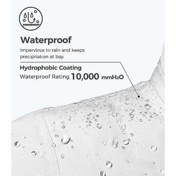 Wantdo Women's Waterproof Ski Jacket - Stylish & Warm