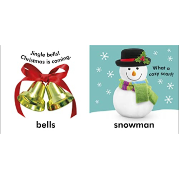 Baby Touch and Feel Merry Christmas Book for Babies