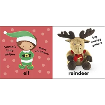 Baby Touch and Feel Merry Christmas Book for Babies