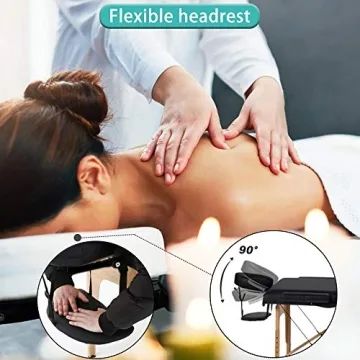 Dkeli Adjustable Portable Massage Table for Professionals