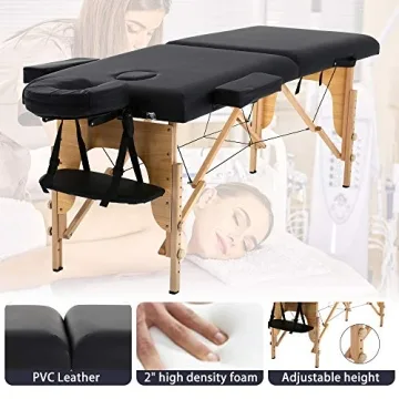Dkeli Adjustable Portable Massage Table for Professionals