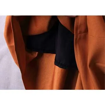 Hanlolo Womens 50s Vintage Skirt Knee Length High Waist Pleated Midi Bow Skirts