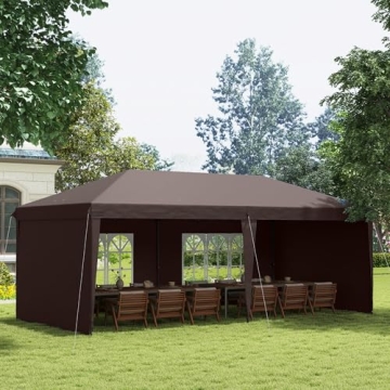 Outsunny Durable 10' x 20' Pop Up Canopy Tent for Events