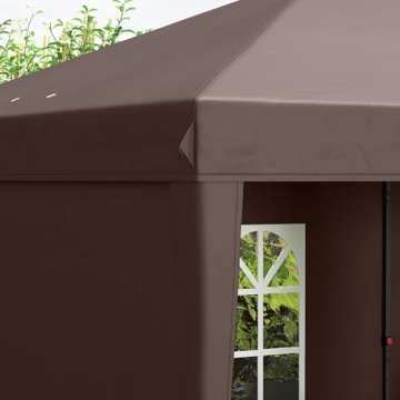 Outsunny Durable 10' x 20' Pop Up Canopy Tent for Events