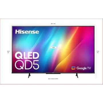 Hisense 50" QD5 Series QLED 4K UHD Smart Google TV