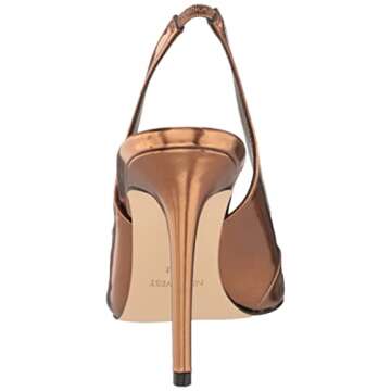 Nine West Feather3 Pump - Stunning Bronze Heels for Women