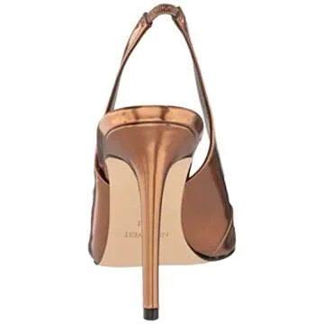 Nine West Feather3 Pump - Stunning Bronze Heels for Women