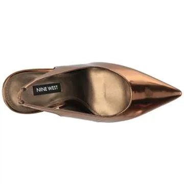Nine West Feather3 Pump - Stunning Bronze Heels for Women