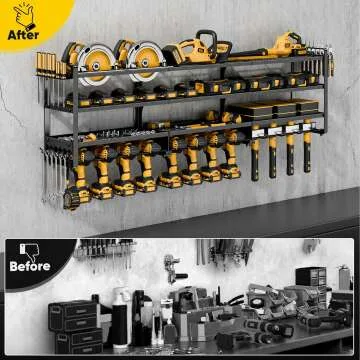 POKIPO 4 Tier Heavy Duty Tool Organizer for Workshop