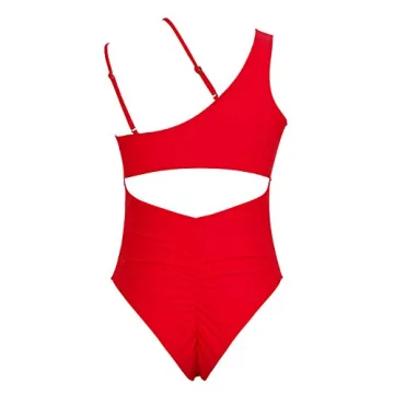QINSEN Stylish Cutout One Piece Swimsuit for Summer