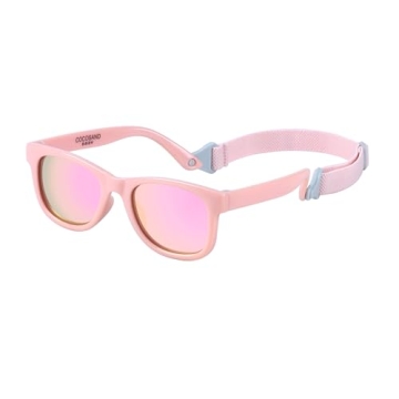 COCOSAND Baby Sunglasses with Flexible Strap UV Protection