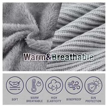 Warm & Stylish KITIBTYG Winter Neck Gaiters for All