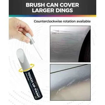 Car Scratch Repair Touch Up Paint Pen in Silver