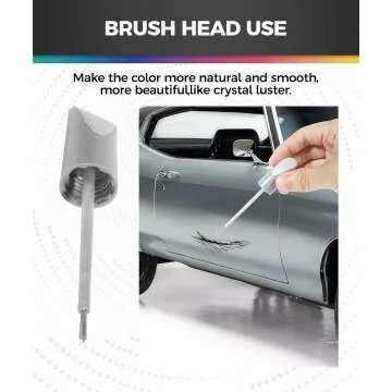 Car Scratch Repair Touch Up Paint Pen in Silver