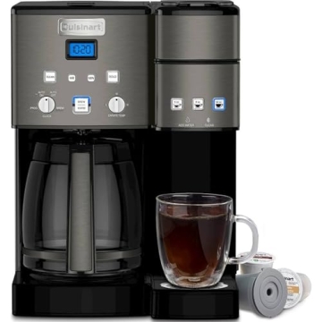 Versatile Cuisinart Coffee Maker with Single Serve Options