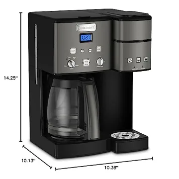 Versatile Cuisinart Coffee Maker with Single Serve Options