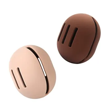 FERYES 2 PCS Makeup Sponge Holder – Shatterproof Eco-Friendly Silicone Beauty Make Up Blender Case...