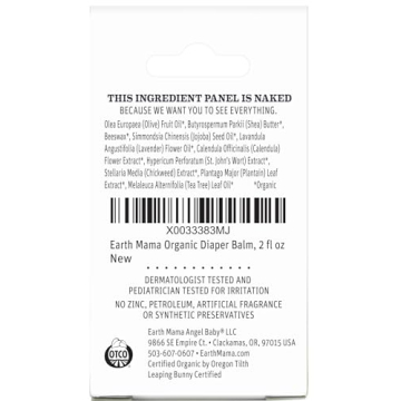 Organic Diaper Balm for Babies | Earth Mama | All Natural Care