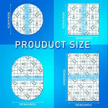 Nuanchu 48 Waterproof Tattoo Cover Adhesive Bandages