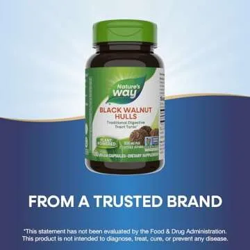 Nature's Way Black Walnut Hulls - 900 mg Digestive Support