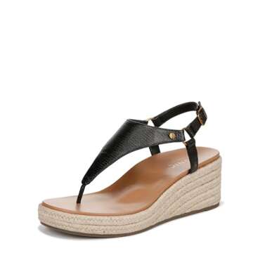 Vionic KIRRA0018M Kirra Black Leather 8 M