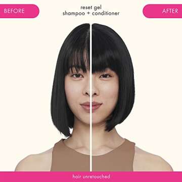 amika reset clarifying gel shampoo, 200ml