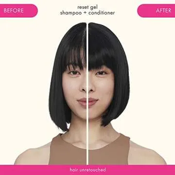 amika reset clarifying gel shampoo, 200ml