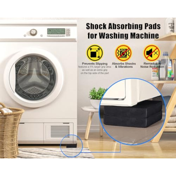 MyLifeUNIT EVA Shock Absorbing Washer Pads for Quiet Appliances