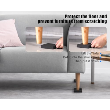 MyLifeUNIT EVA Shock Absorbing Washer Pads for Quiet Appliances