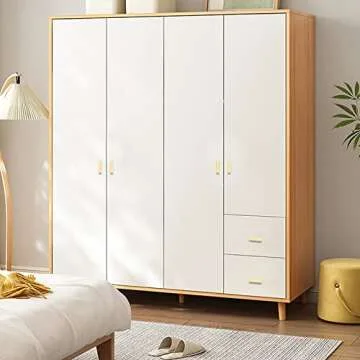 Elegant Stainless Steel Gold Cabinet Pulls - 2 Pack