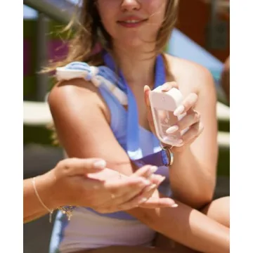 Touchland Power Mist Hydrating Hand Sanitizer Spray, DYE FREE 3-PACK (Rainwater, Unscented, Beach Coco), 500-Sprays each, 1Fl Oz Travel Size (Set of 3)