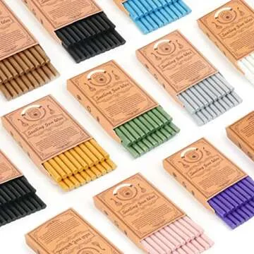 Gold Sealing Wax Set with Glue Gun & Wax Seal Pens