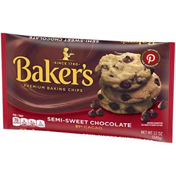 Baker's Semi Sweet Chocolate Chips for Perfect Baking