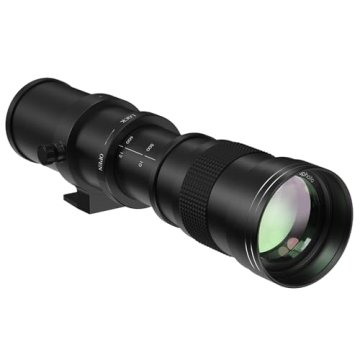 Ultra Telephoto 420-800mm F8.3 Lens for Nikon DSLRs