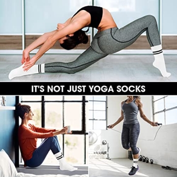 AGUTIUN Grip Socks for Women - Non Slip Athletic Socks