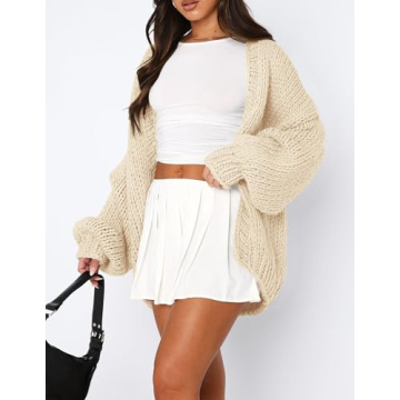 Stylish PRETTYGARDEN Women's Cardigan - Trendy Knit & Cozy Comfort