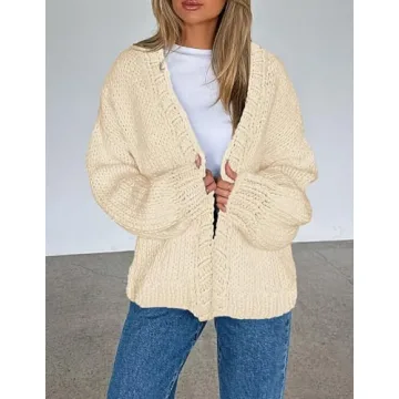 Stylish PRETTYGARDEN Women's Cardigan - Trendy Knit & Cozy Comfort
