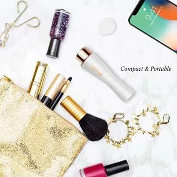 Tanaab Painless Facial Hair Remover with LED Light