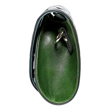 Elegant PIJUSHI Leaf Leather Clutch Purse for Women