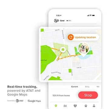 Whistle Go GPS & Health Tracker for Pets - 10 Day Battery