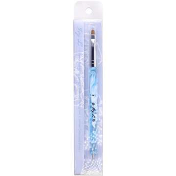 IvyL 2-Way Kolinsky Brush & Dotting Tool for Manicure