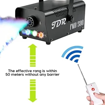 Fog Machine JDR 500W with LED & Remote Control