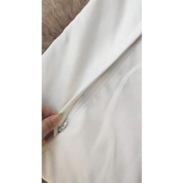 Luxurious Mongolian Lamb Fur Pillow Cover in Khaki